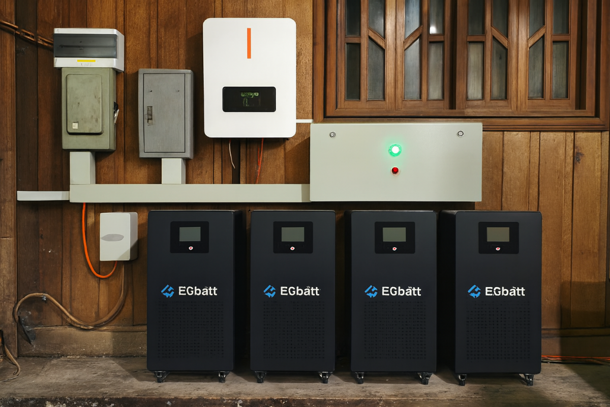 120kWH EGbatt battery system