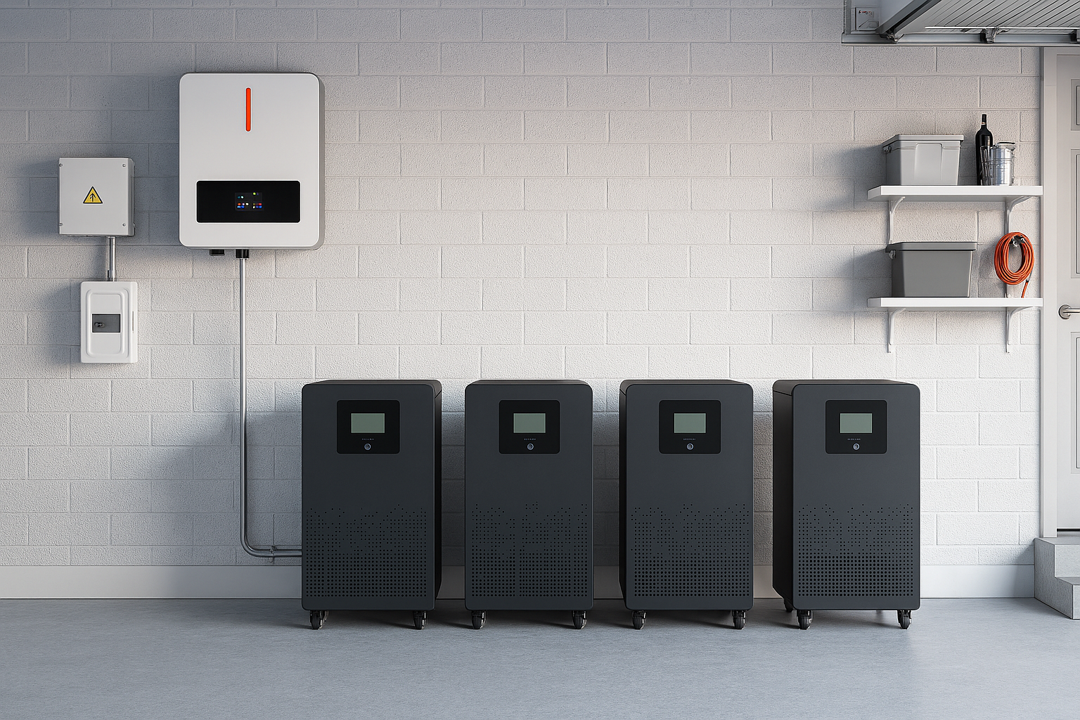 garage 2 120kwh 48v lithium battery